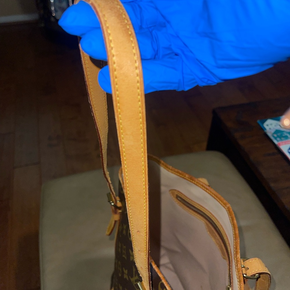 LV Brown Vintage Monogram Bucket Bag - Picture 10 of 16